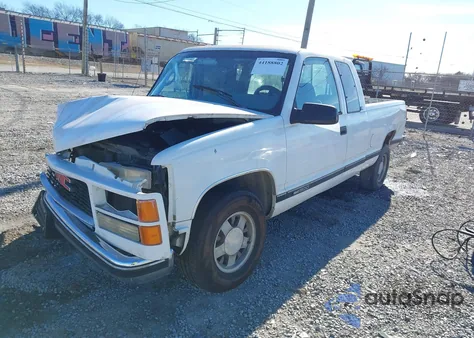 1996 GMC Sierra C1500 z USA, uszkodzony, nr VIN 2GTEC19R6T1519146